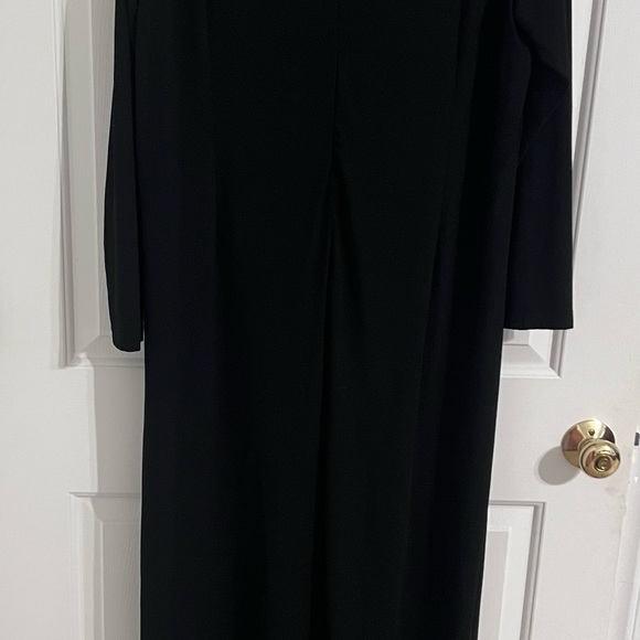 Eloquii Dresses & Skirts - Eloquii Black Maxi Dress Elegant Minimalist Design
